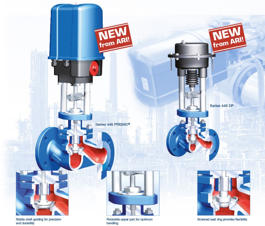 ARI-Armaturen Control Valves