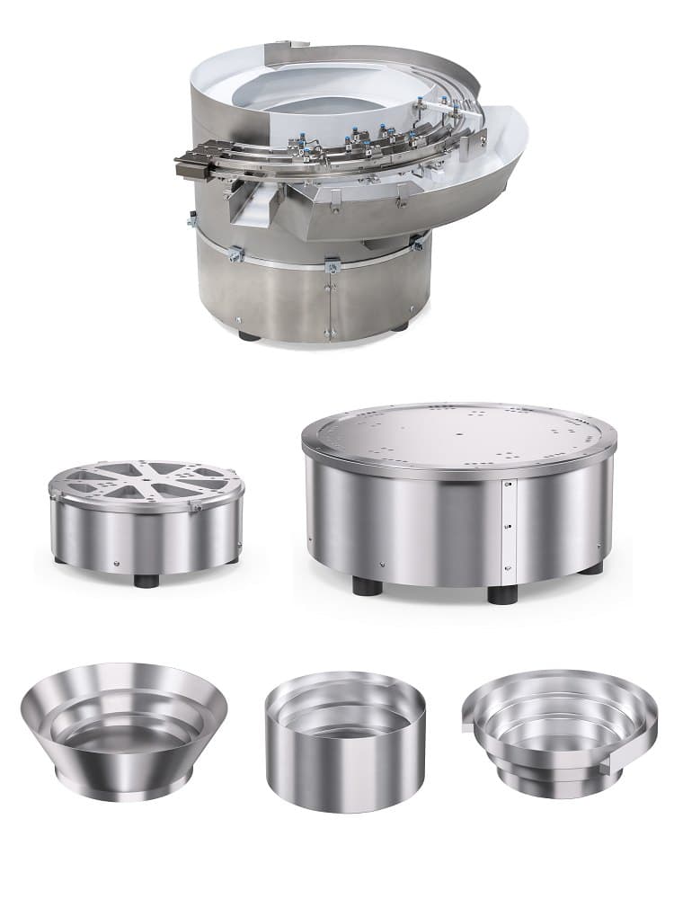 LAS Lean Assembly Systems Vibratory Bowl Feeders