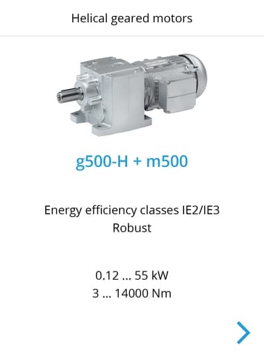 Lenze Three-Phase Geared Motors